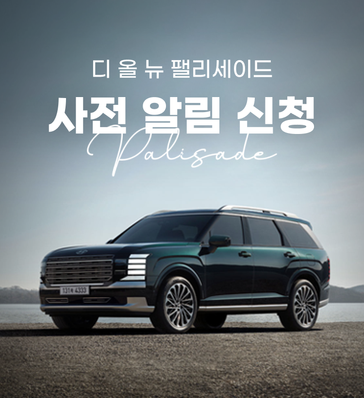디 올 뉴 팰리세이드 배너